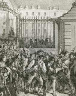 French Revolution. Storming the Bastille. 14 July 1789. Engraving.