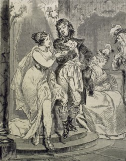 French Directory. 1795-1799. Costumes. Engraving. 19th century.