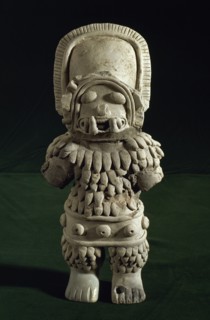 Ceramic figure.