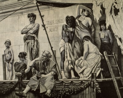 Slaves market.