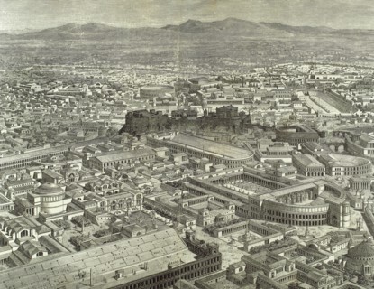 Rome under the emperor Aurelian.