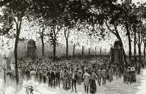 Annual festival of La Merce.