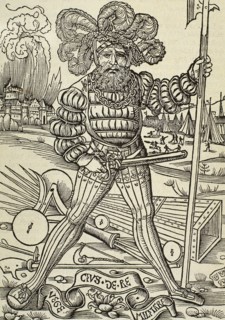 German mercenary soldier.