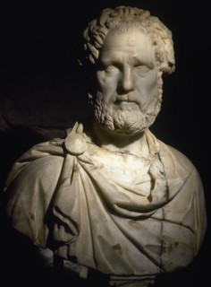 Bust probably of Roman emperor Antoninus Pius.