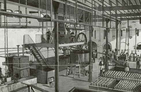 Sugar refinery.