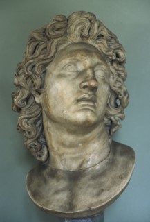 King of Macedonian Alexander the Great as the good Helios.