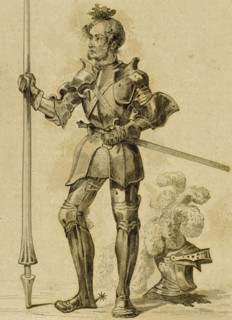 John Frederick I the Magnanimous (1503-1554). Engraving.
