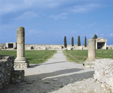 Ruins of the Roman Forum.
