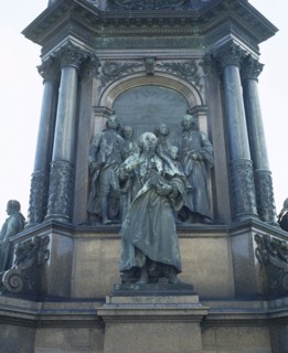 Gerard van Swieten (1700-1772). Dutch-Austrian physician. Statue. Vienna. Austria.
