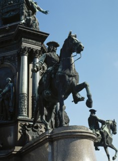 Ludwing Andreas von Khevenhuller (1683-1744). Austrian field-marshal. Statue.