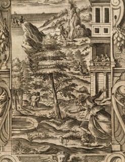 Death of Pyramus and Thisbe.