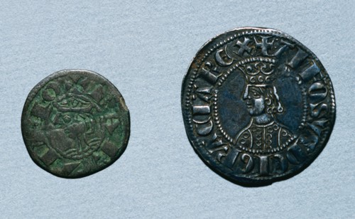 Medieval coins.