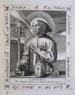 Saint Bruno of Cologne.