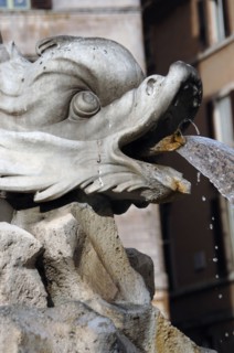 Fountain of the Pantheon at Piazza della Rotonda.