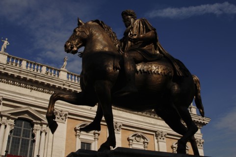 Marcus Aurelius, Equestrian statue.