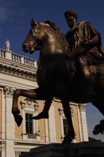 Marcus Aurelius, Equestrian statue.