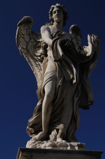 Angel in Ponte Sant'Angelo. Statue.