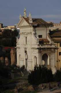 Church Saint Francesca Romana.