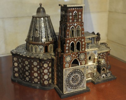 Model of the Chruch of the Holy Sepulcher.