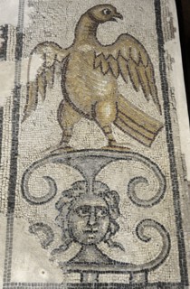 Eagle and Medusa Head.