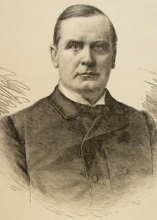 William McKinley (1843-1901). 25th President of the United States. Engraving.