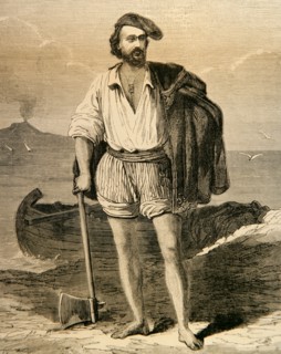 Masaniello (1622-1647). Italian revolutionary. Engraving by Polhey.