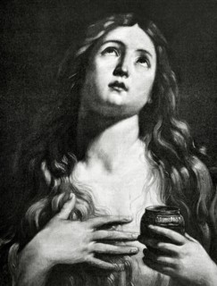 Mary Magdalene. Engraving by Weber.