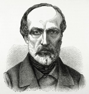 Giuseppe Mazzini (1805-1872). Italian politician, activist for the unification of Italy. Engraving,1883.