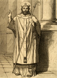 Maximus the Confessor (580-662). Christian monk, theologian, and scholar. Engraving.