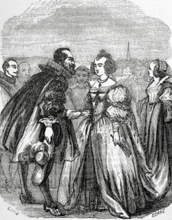 Marie de' Medici (1573-1642). Consort queen of France. Second wife of Henry IV. Regent for her son, Louis XIII. Engraving,1851.