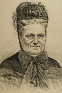 Maria Christina of the Two Sicilies (1806-1878). Portrait. Engraving, 1876.