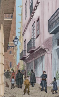 Freneria street on Palm Sunday.