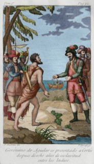 Geronimo de Aguilar is presented to Cortes.