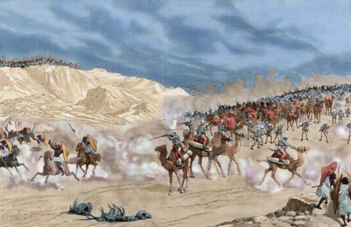 Withdrawal of the British in the Sudan.