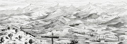 Mountain range of Tolono.