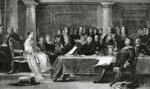 First Council of Ministers presided by Queen Victoria.