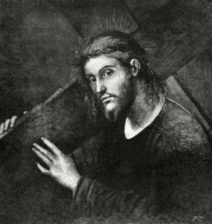 Christ Carrying the Cross on his way to his crucifixion.