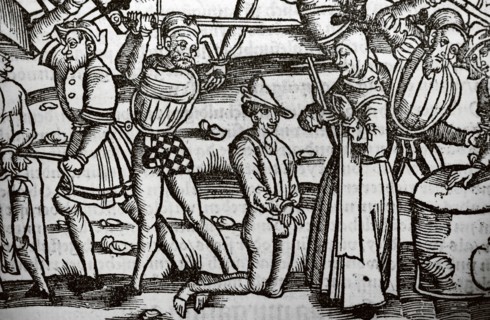 Detail of differents tortures.