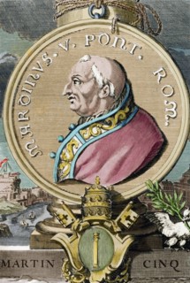 Pope Martin V.