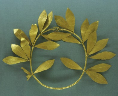 Laurel Wreath in Gold.