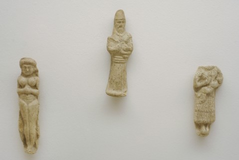 Terracota figurines.