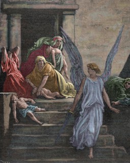 The Plagues of Egypt. Tenth plague: death of firstborn.