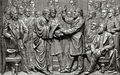 James Abram Garfield.