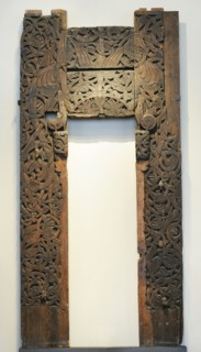 Stave church portal. Atra church.