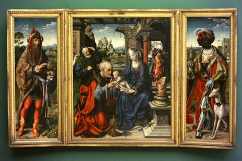 Adoration of the Magi.