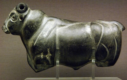 Stone bull.