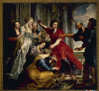 Achilles discovered by Ulysses and Diomedes.