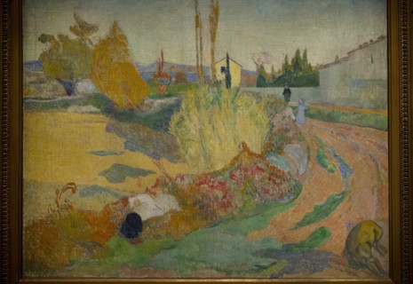 Landscape from Arles.