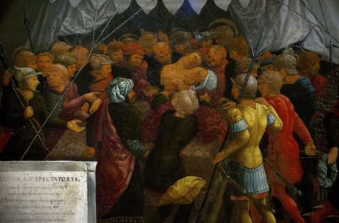 Mucius Scaevola before King Porsena.