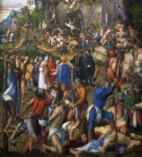 Martyrdom of the Ten Thousand.